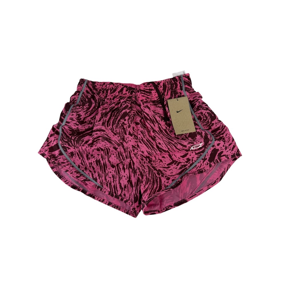 Womens Nike 3in Dri-FIT Icon Tempo Running Shorts Pink Size S DQ6673-684 New
